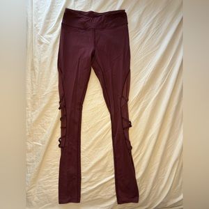 Garage burgundy leggings